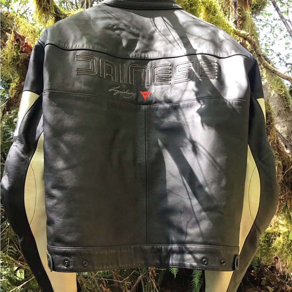 Dainese Armored leather motorcycle jacket, size 58 XL - Picture 3 of 16